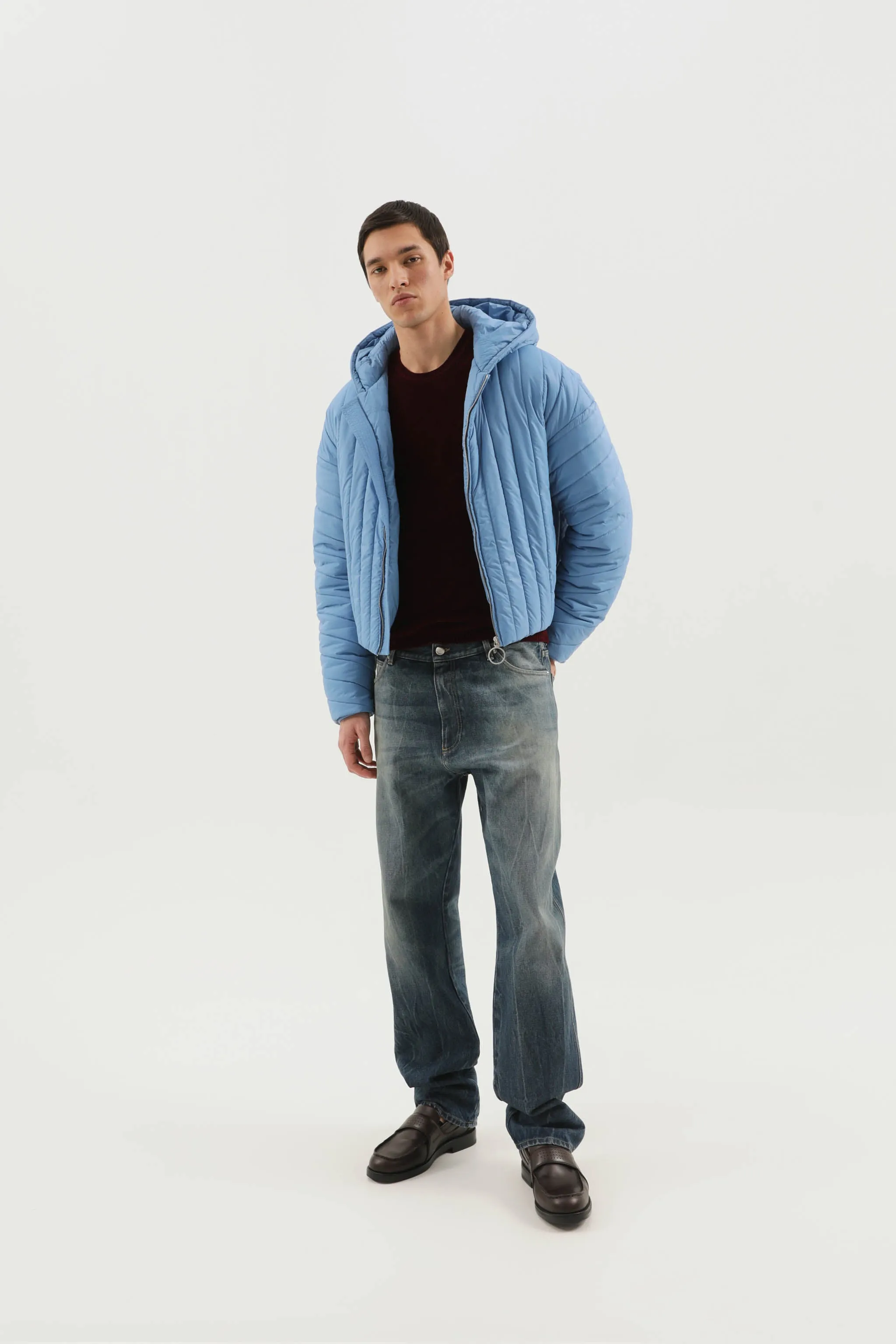 Puffer cropped jacket sold by 1989 Studio product image thumbnail 4