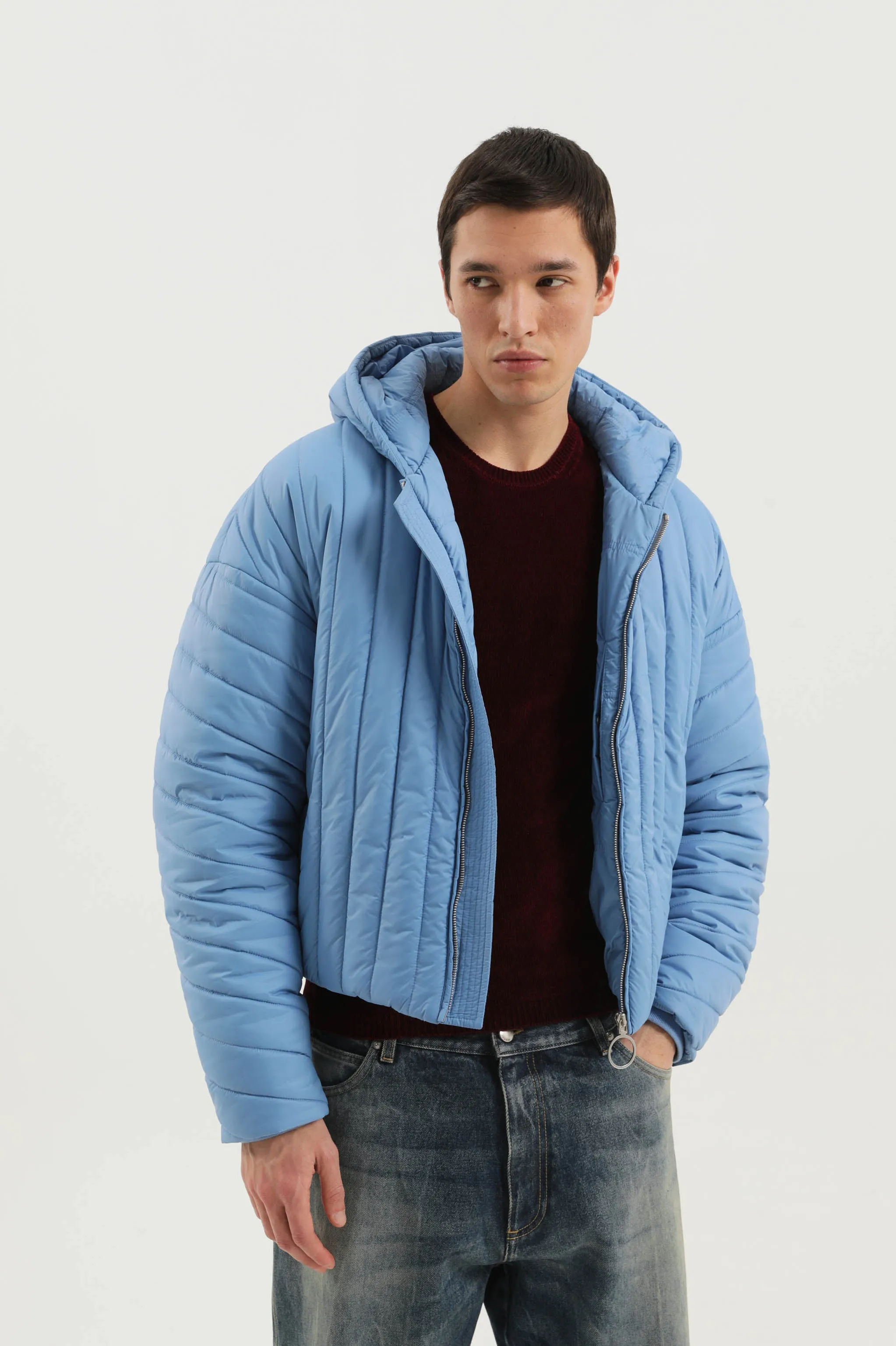 Puffer cropped jacket sold by 1989 Studio product image thumbnail 2