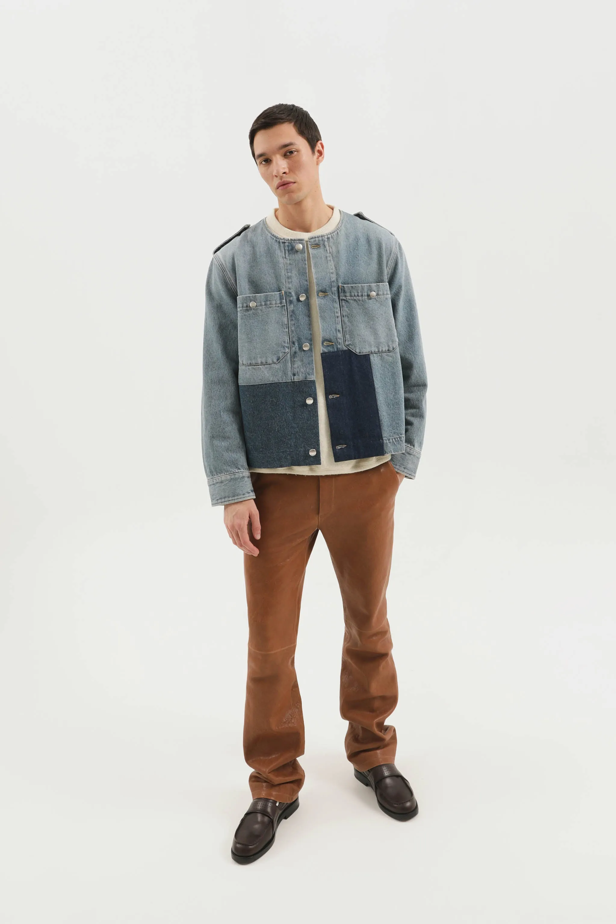 Patched denim jacket sold by 1989 Studio product image thumbnail 5