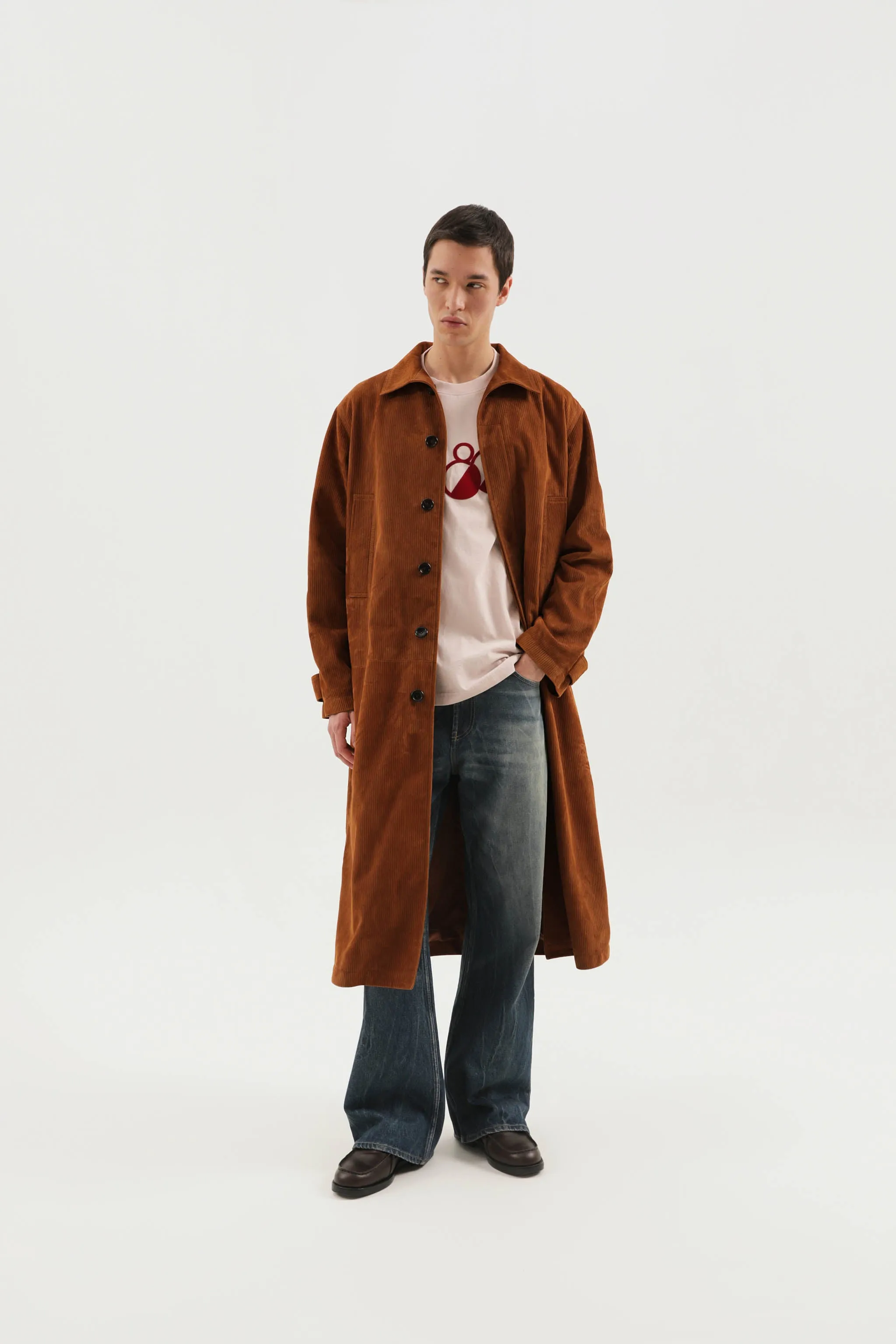 Leather ribbed Makintosh sold by 1989 Studio product image thumbnail 2