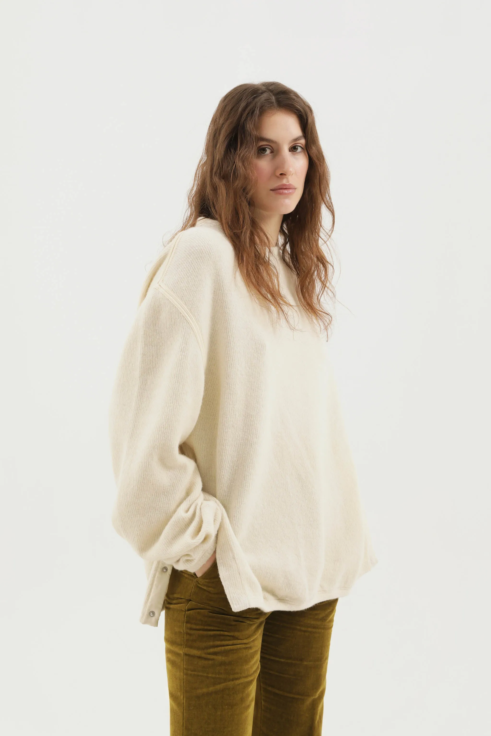 Cut Knit crewneck sweater sold by 1989 Studio product image thumbnail 2