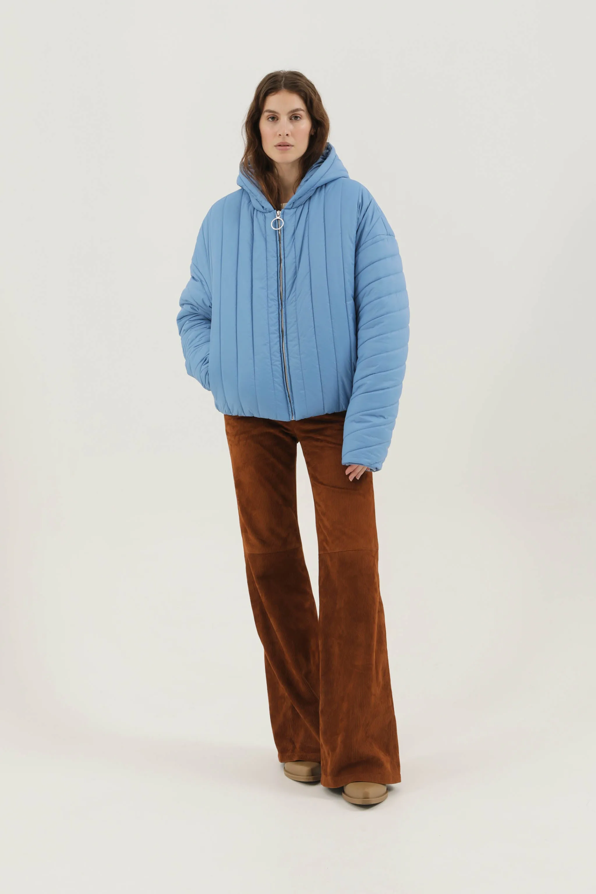 Puffer cropped jacket sold by 1989 Studio product image thumbnail 5