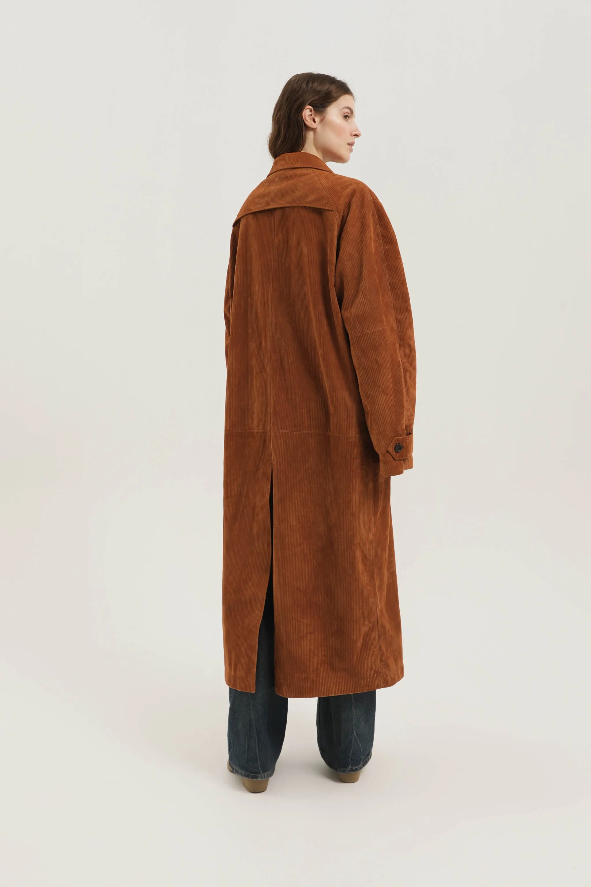 Leather ribbed Makintosh sold by 1989 Studio product image thumbnail 5