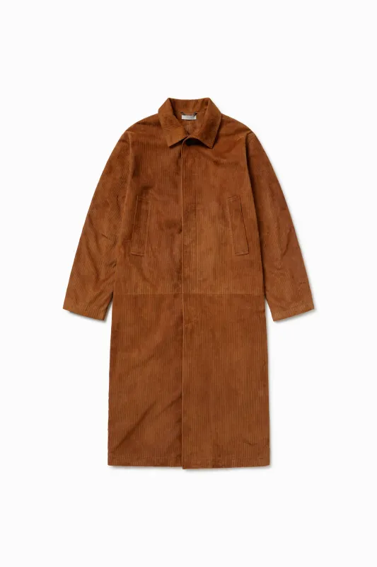 Leather ribbed Makintosh sold by 1989 Studio