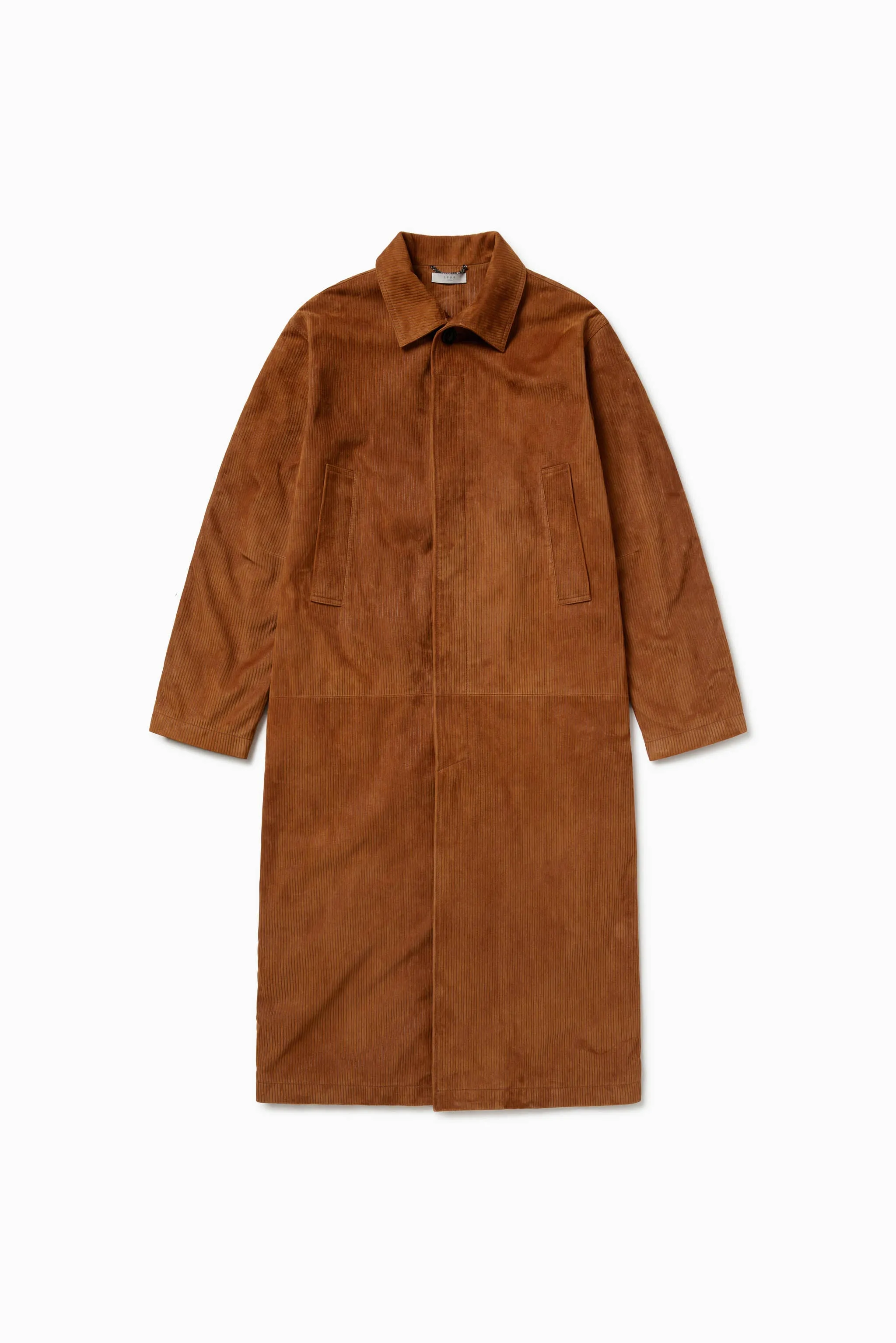 Leather ribbed Makintosh sold by 1989 Studio