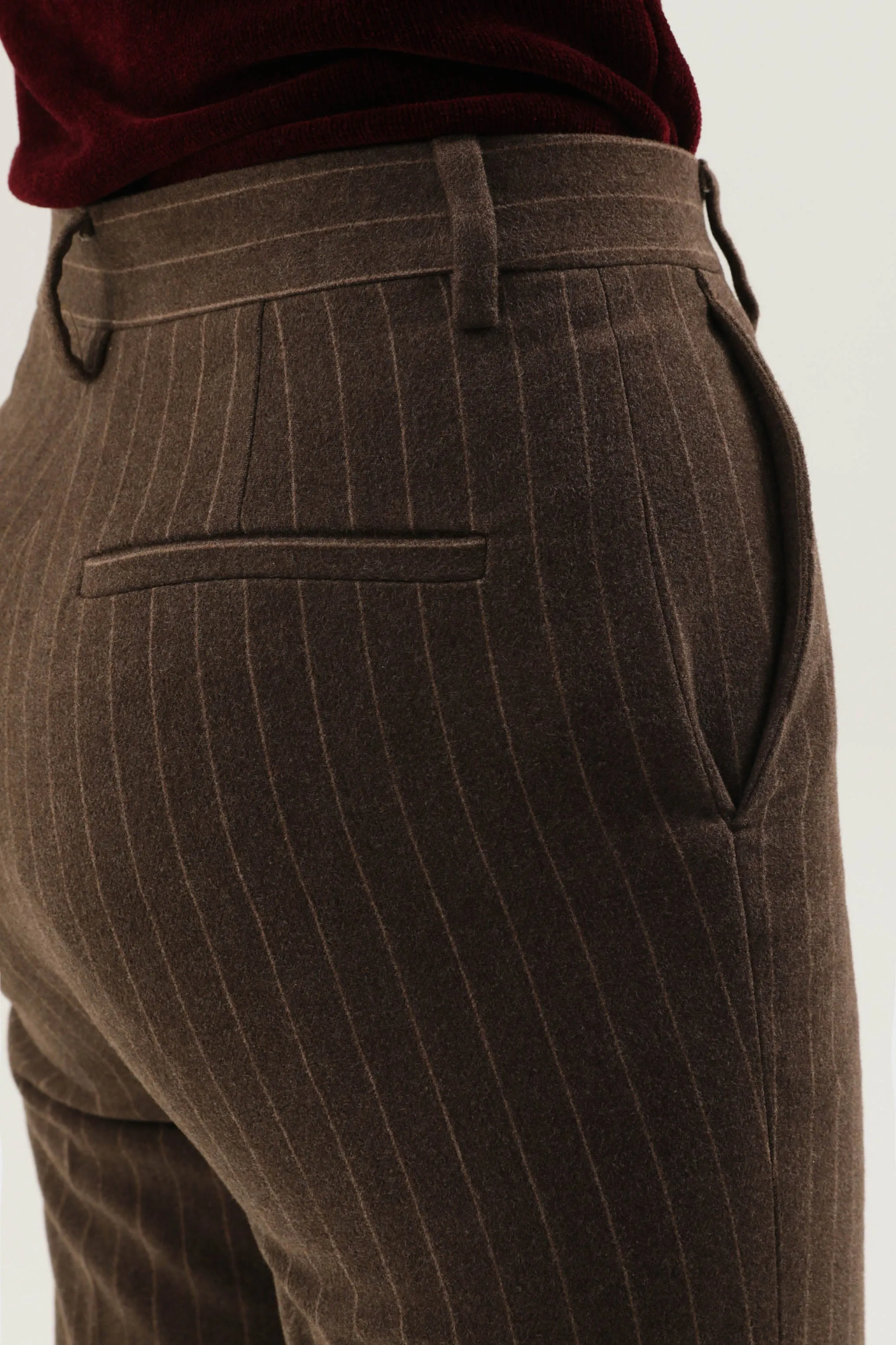 Pinstripe flared pant sold by 1989 Studio product image thumbnail 5