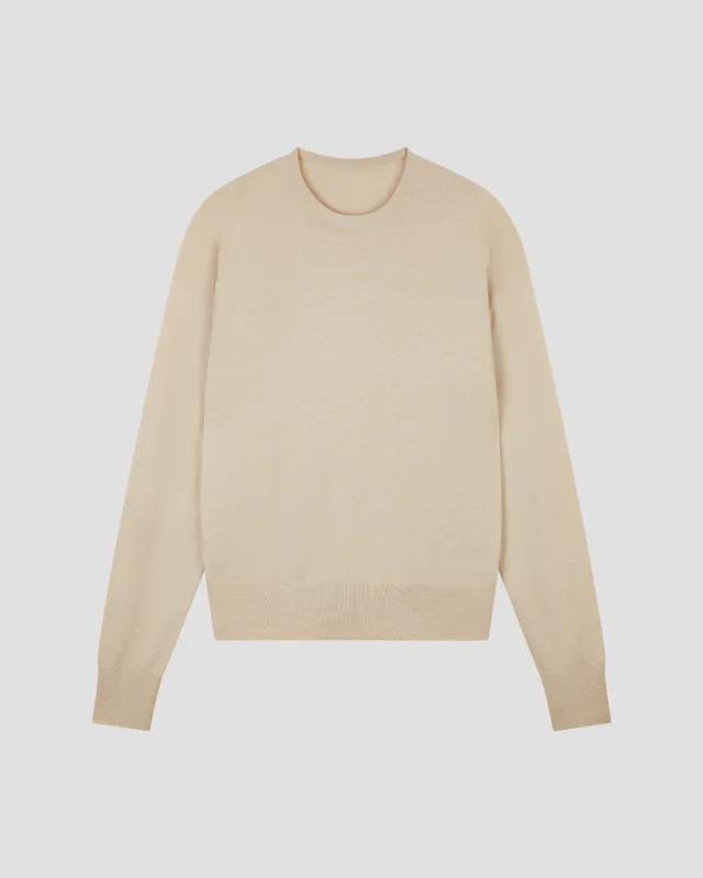 MERINO SILK RELAXED CREWNECK sold by 440me