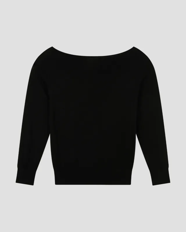 MERINO SILK BOATNECK made by 440me