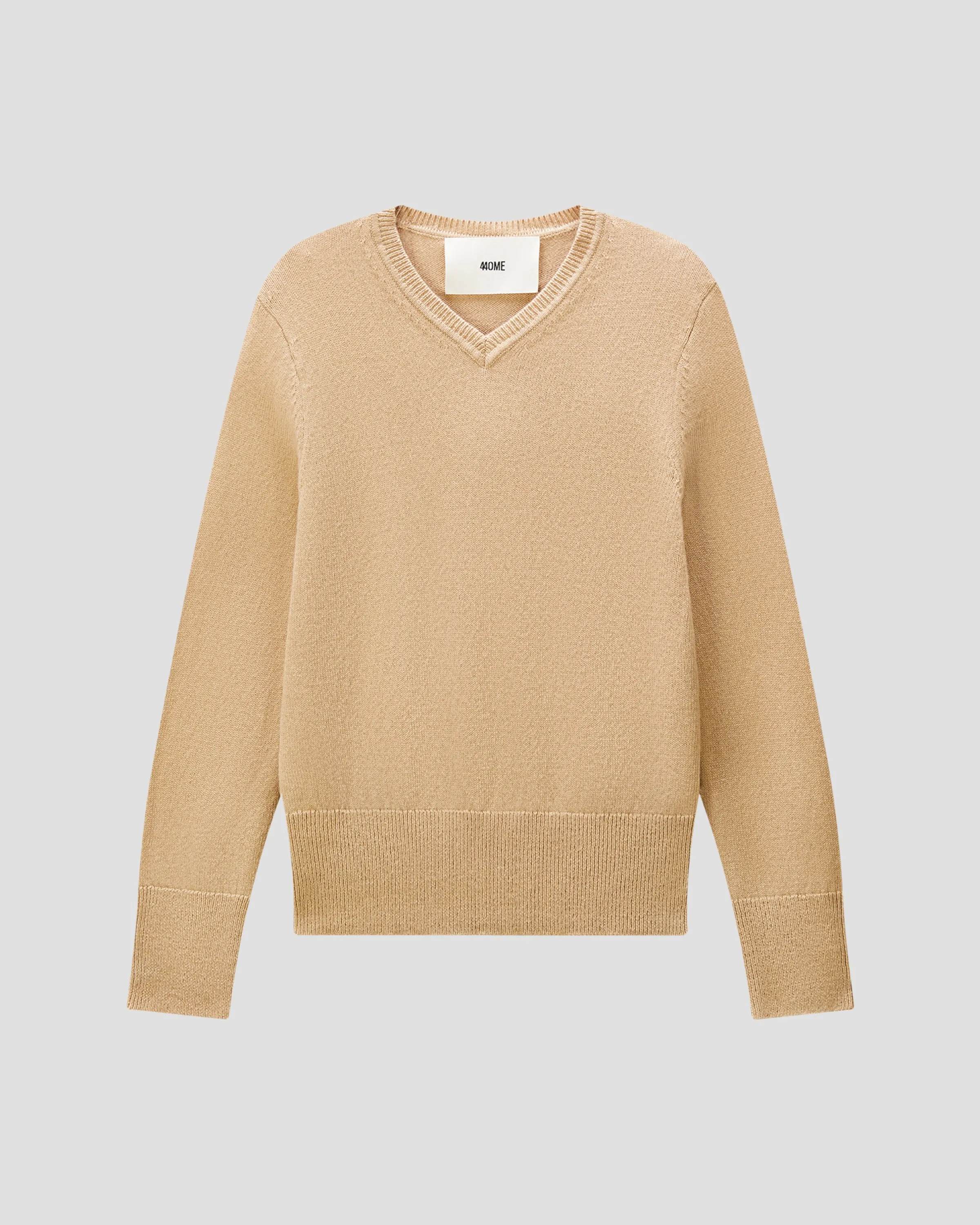 COTTON WOOL LIGHTWEIGHT VNECK sold by 440me