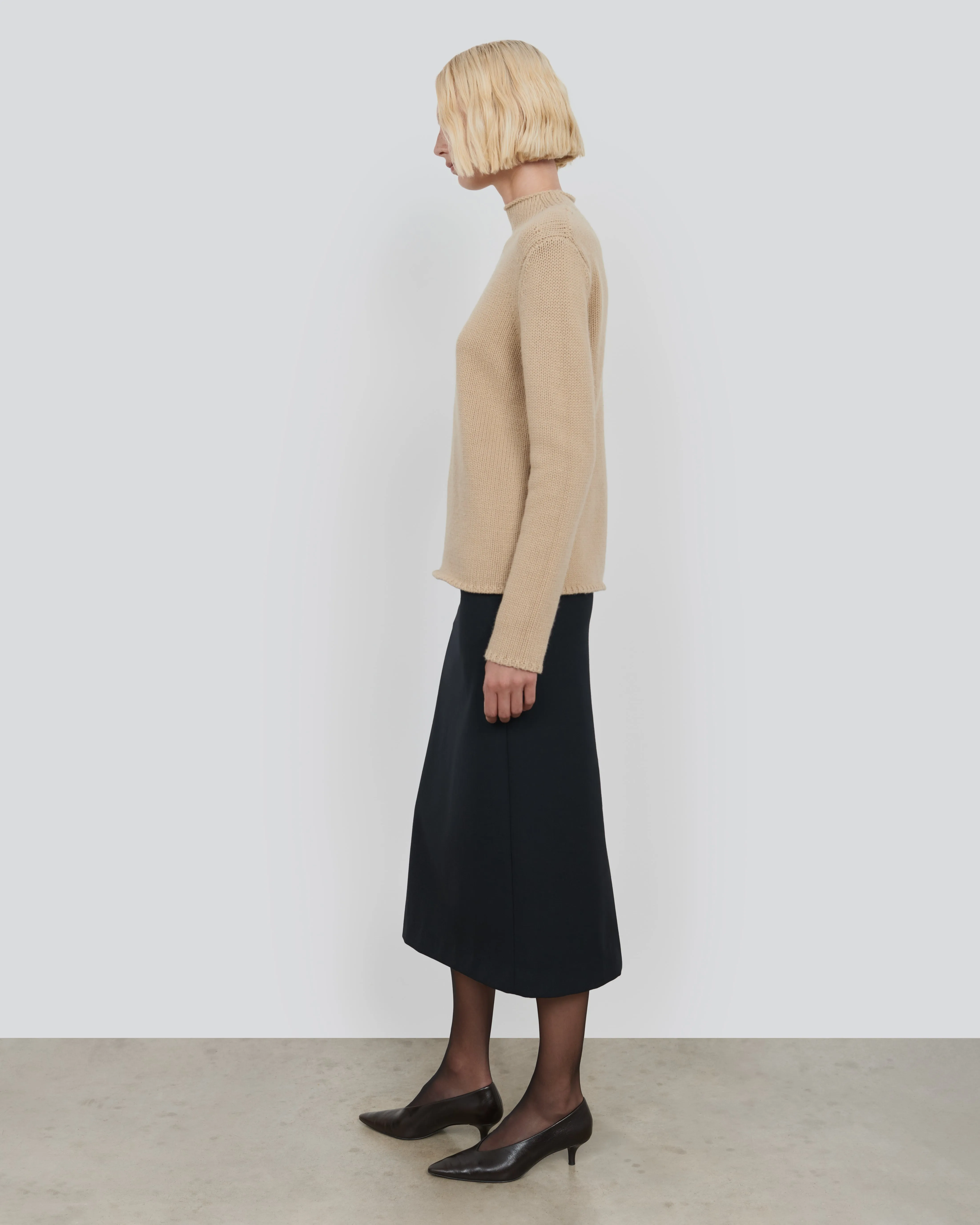 COTTON WOOL MOCK NECK sold by 440me product image thumbnail 3