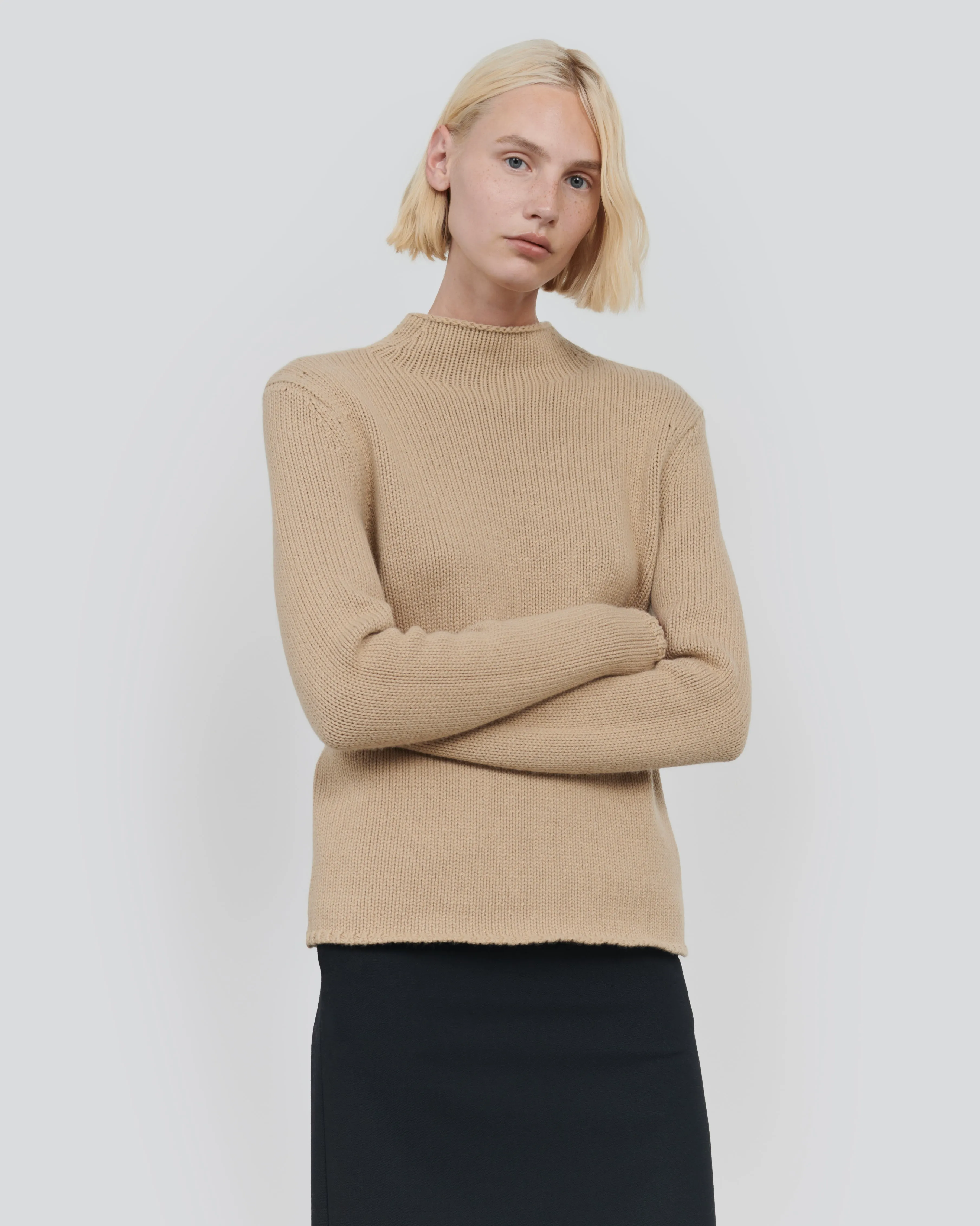 COTTON WOOL MOCK NECK sold by 440me product image thumbnail 5