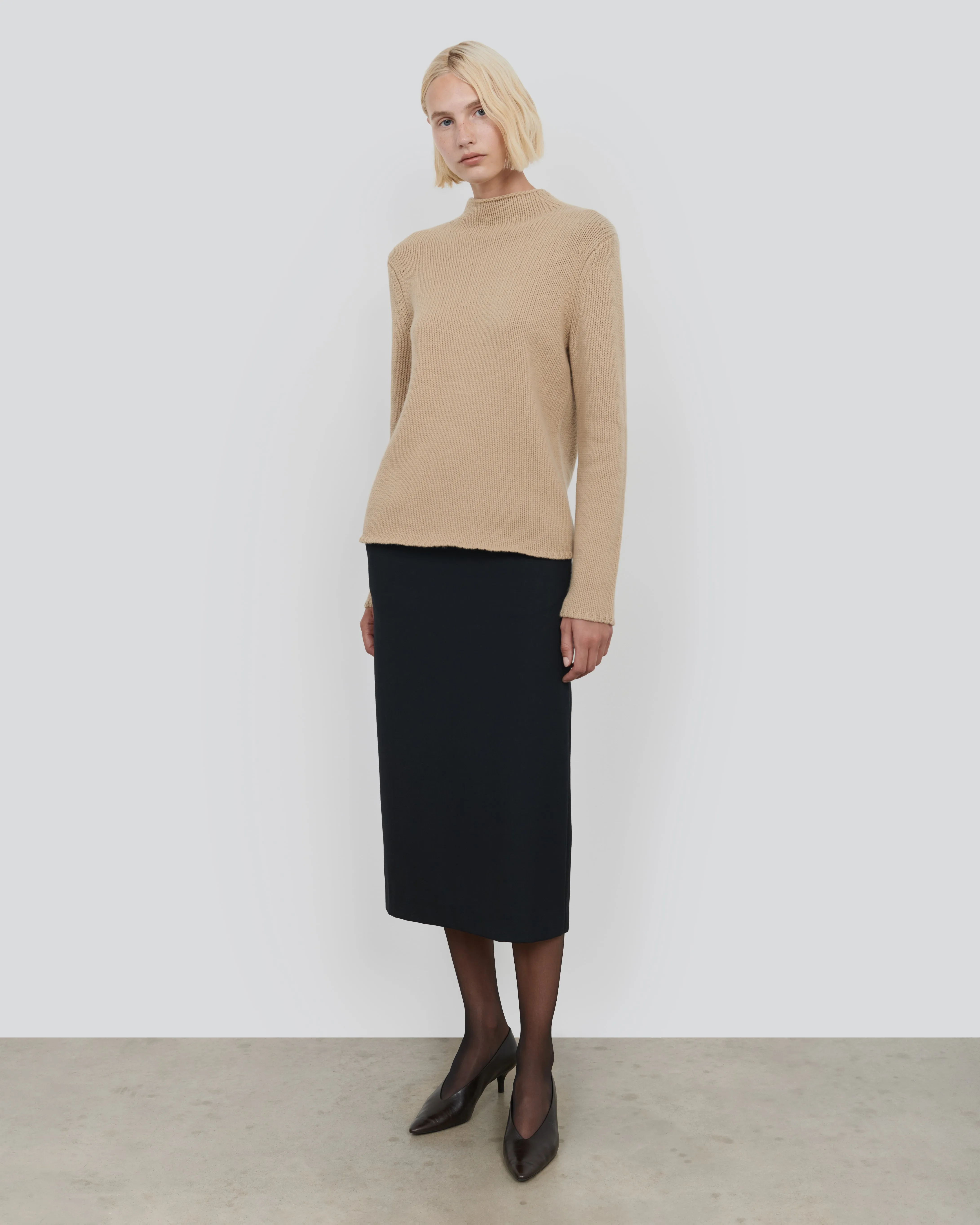 COTTON WOOL MOCK NECK sold by 440me product image thumbnail 2