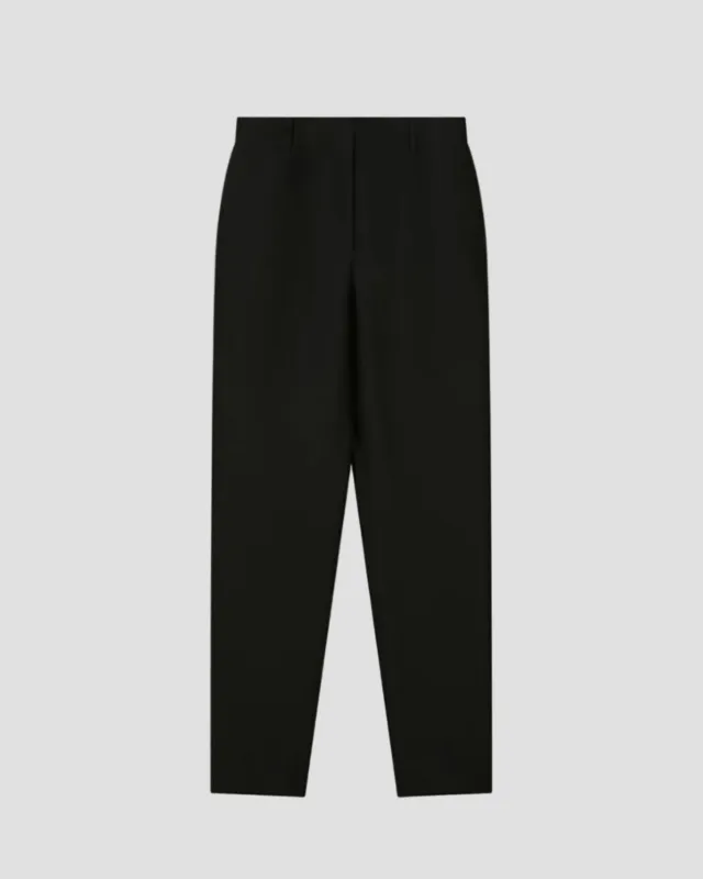 WOOL SILK SLIM TROUSERS sold by 440me