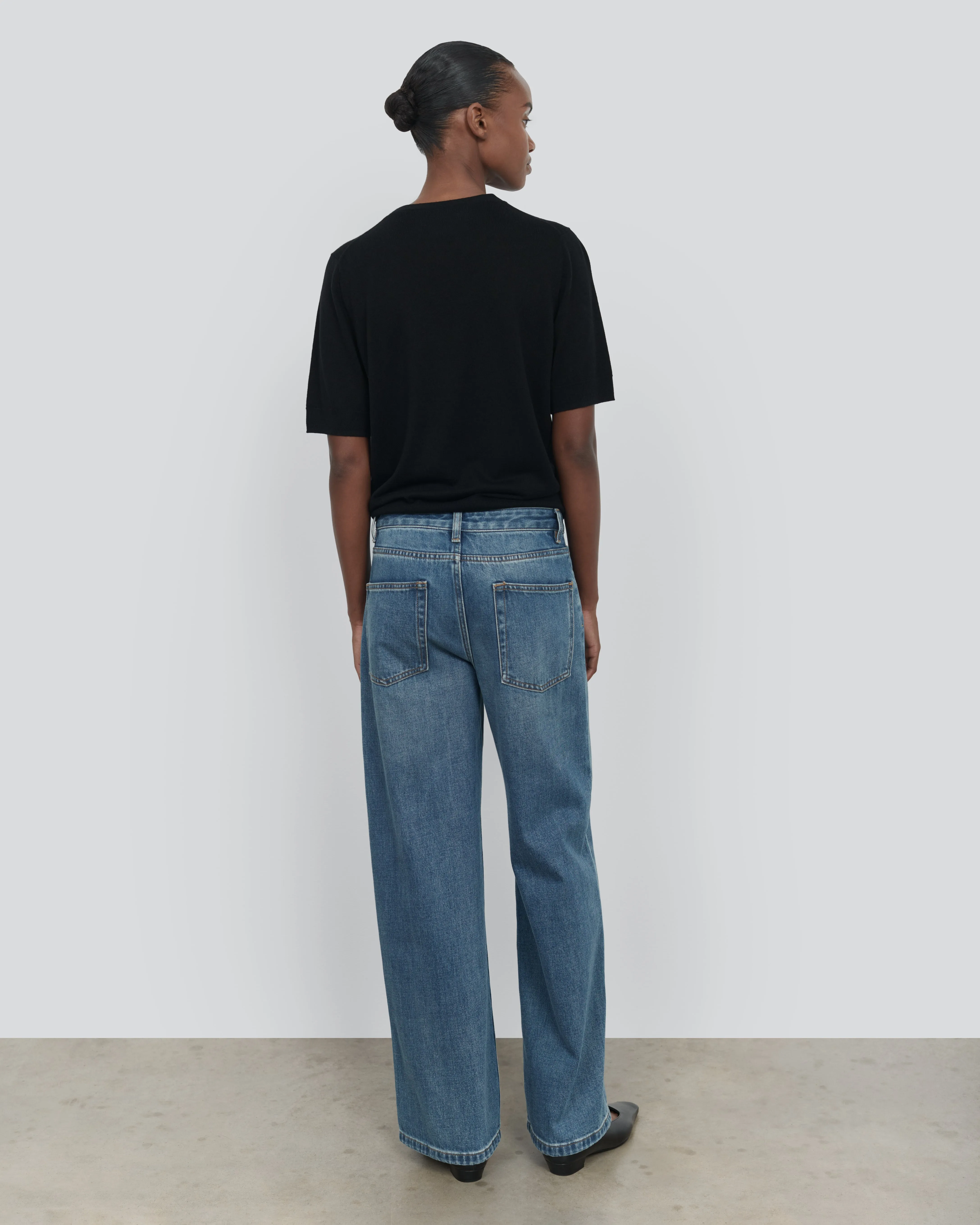 WOOL SILK SHORT SLEEVE CREW sold by 440me product image thumbnail 5