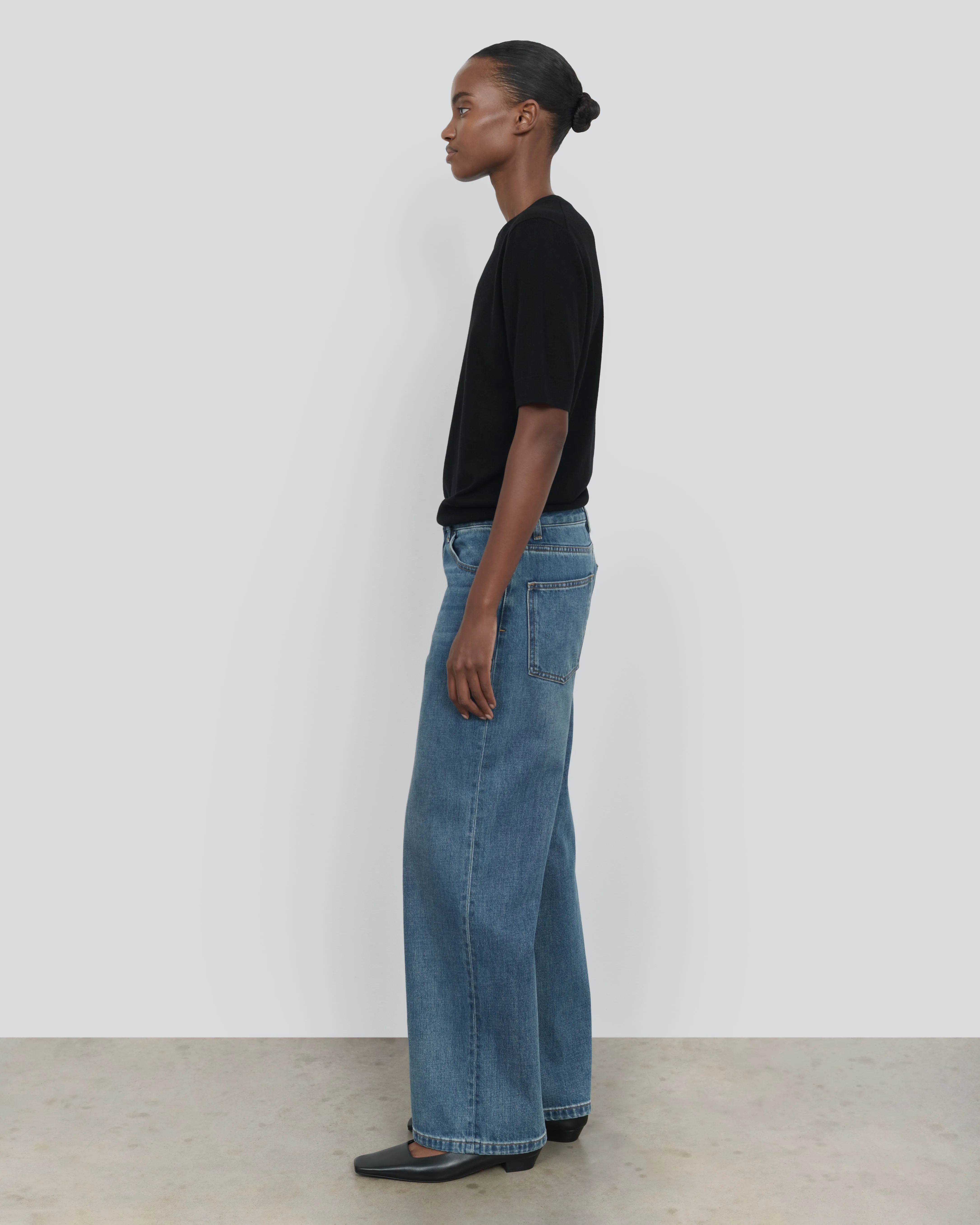 WOOL SILK SHORT SLEEVE CREW sold by 440me product image thumbnail 4