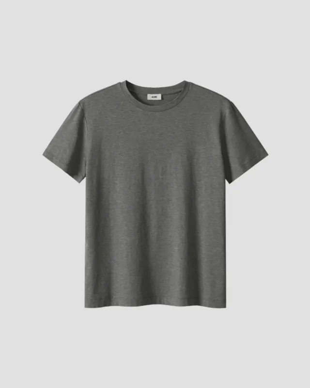 ESSENTIAL COTTON SILK SHORT SLEEVE TEE made by 440me