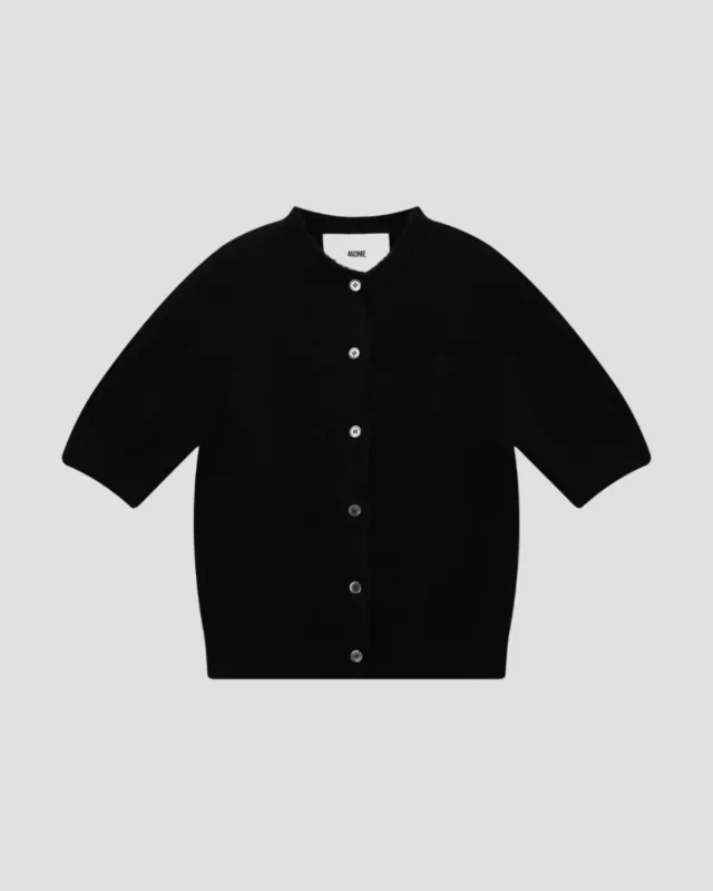 ALPACA SHORT SLEEVE CARDIGAN sold by 440me