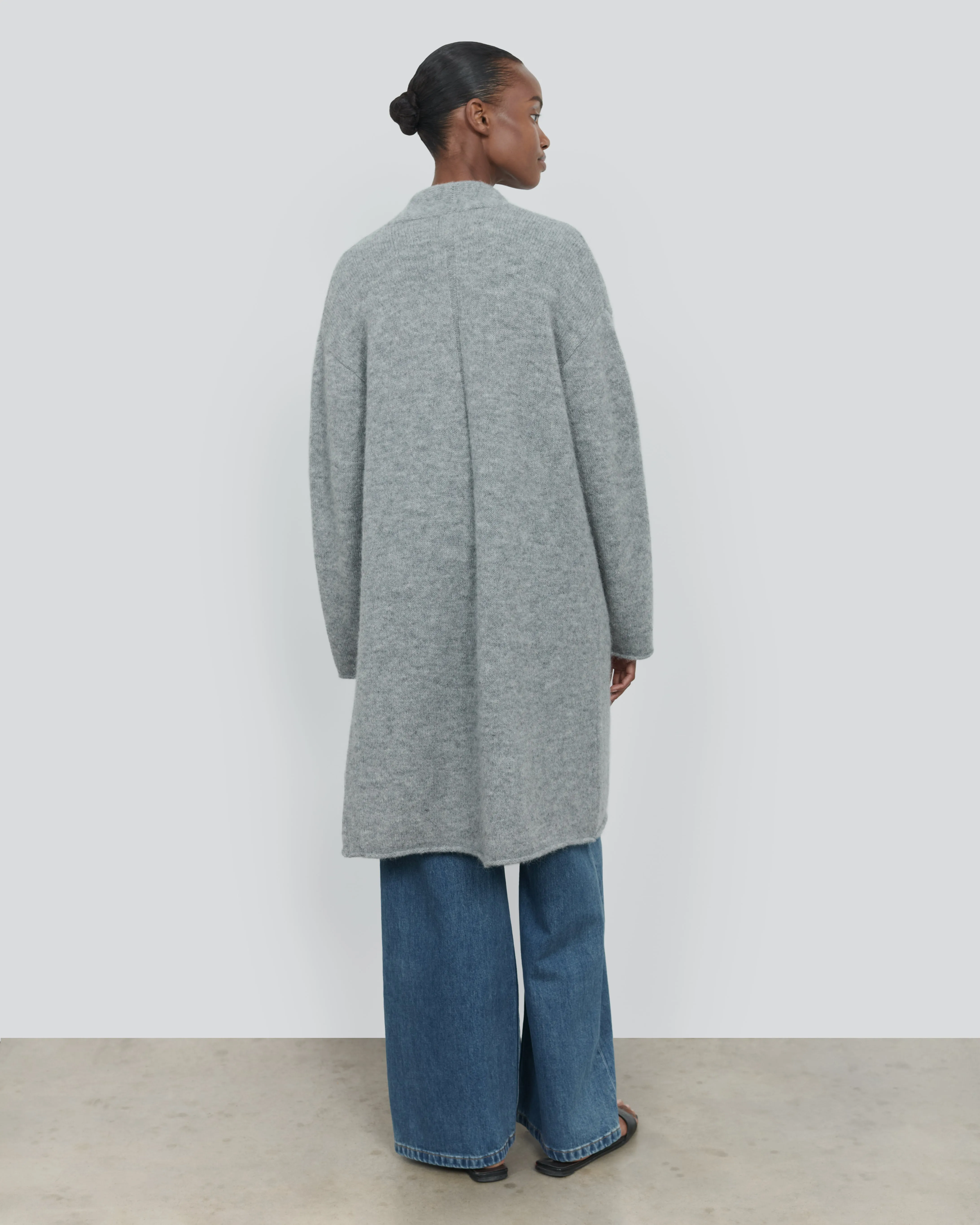 ALPACA LONG SLEEVE CARDIGAN sold by 440me product image thumbnail 4