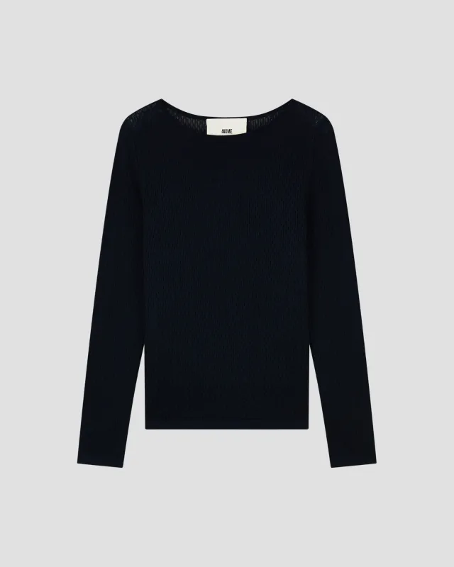 COTTON MESH LONGSLEEVE sold by 440me