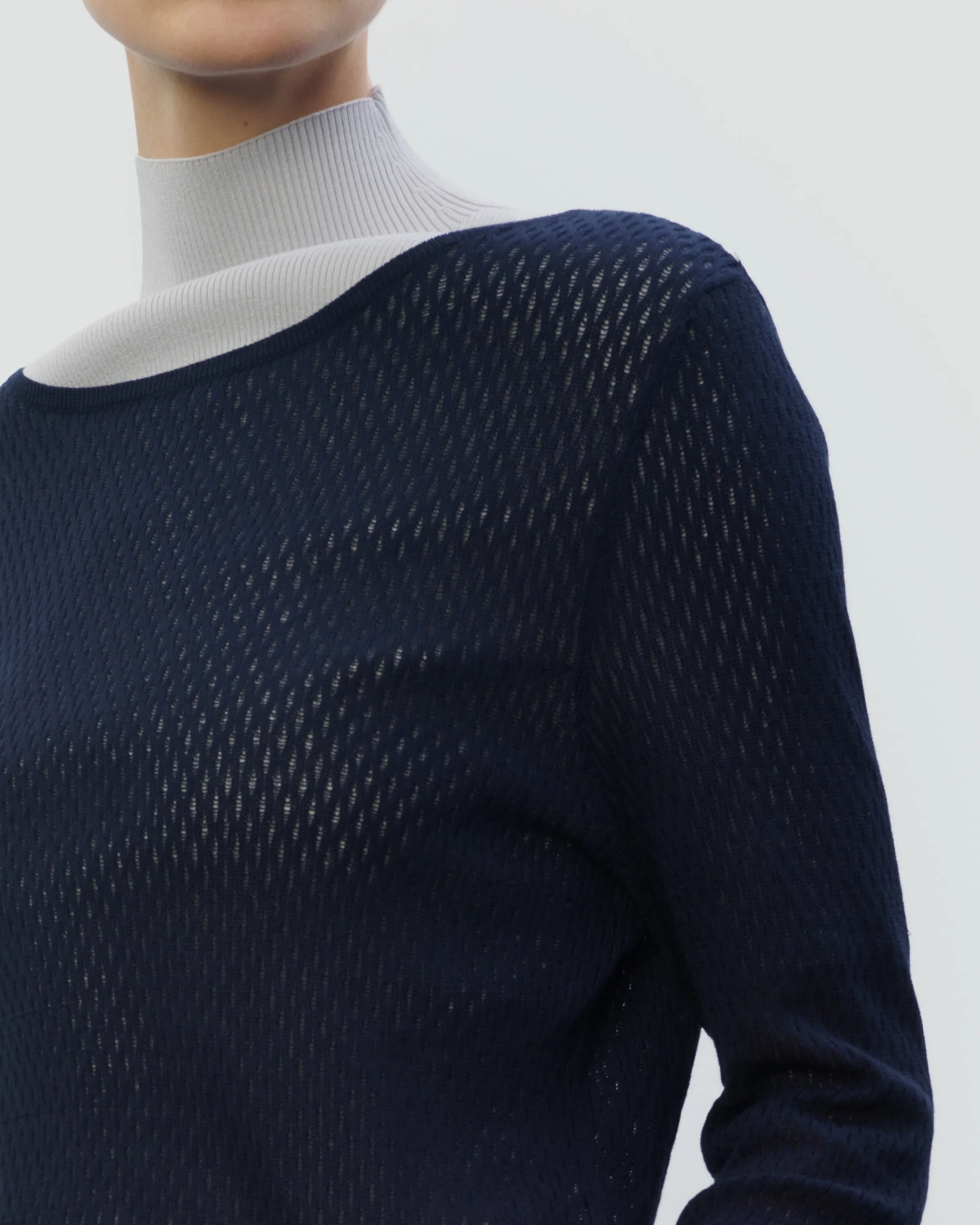 COTTON MESH LONGSLEEVE sold by 440me product image thumbnail 5