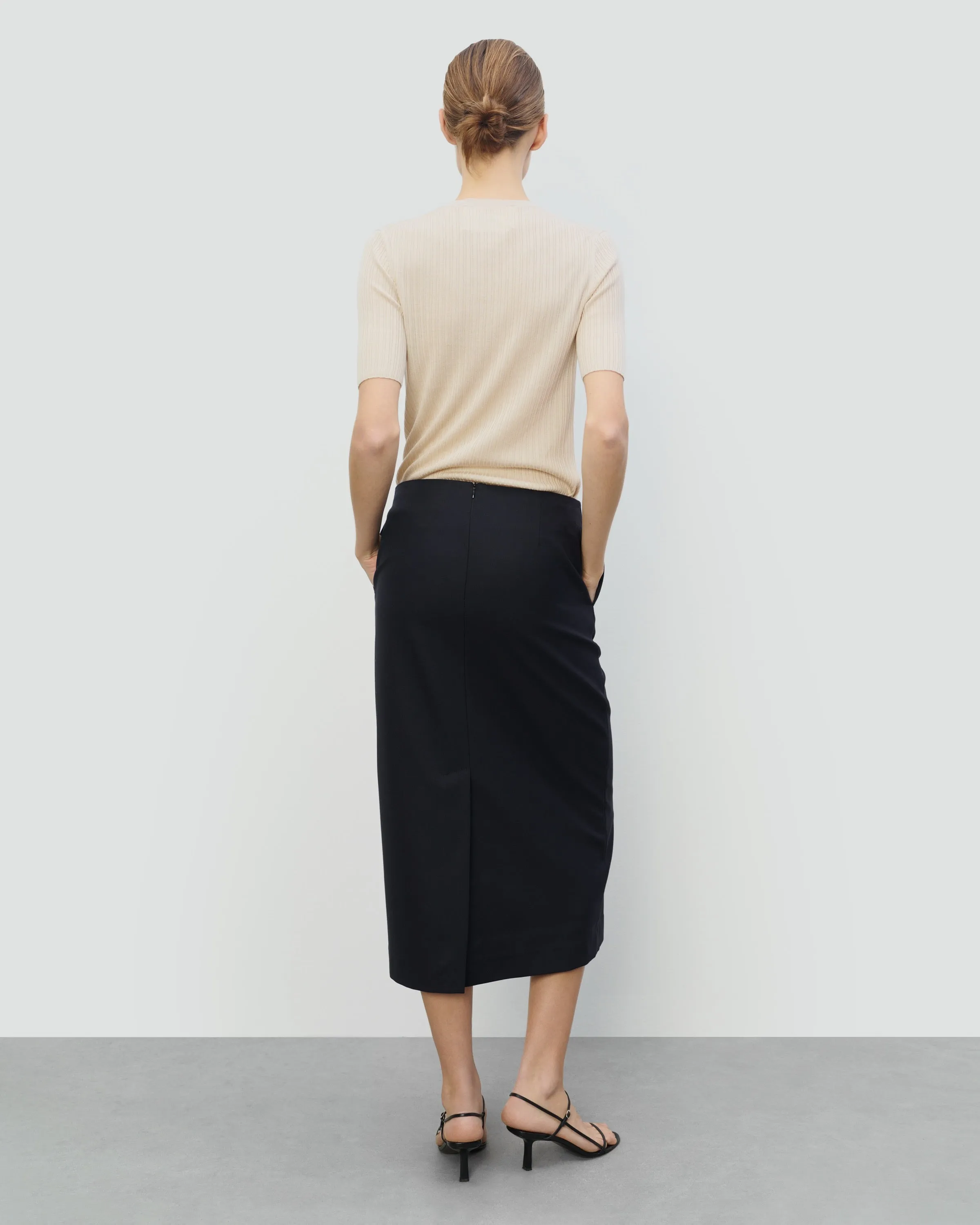 TENCEL SILK GAUZY RIB SHORT SLEEVE sold by 440me product image thumbnail 3