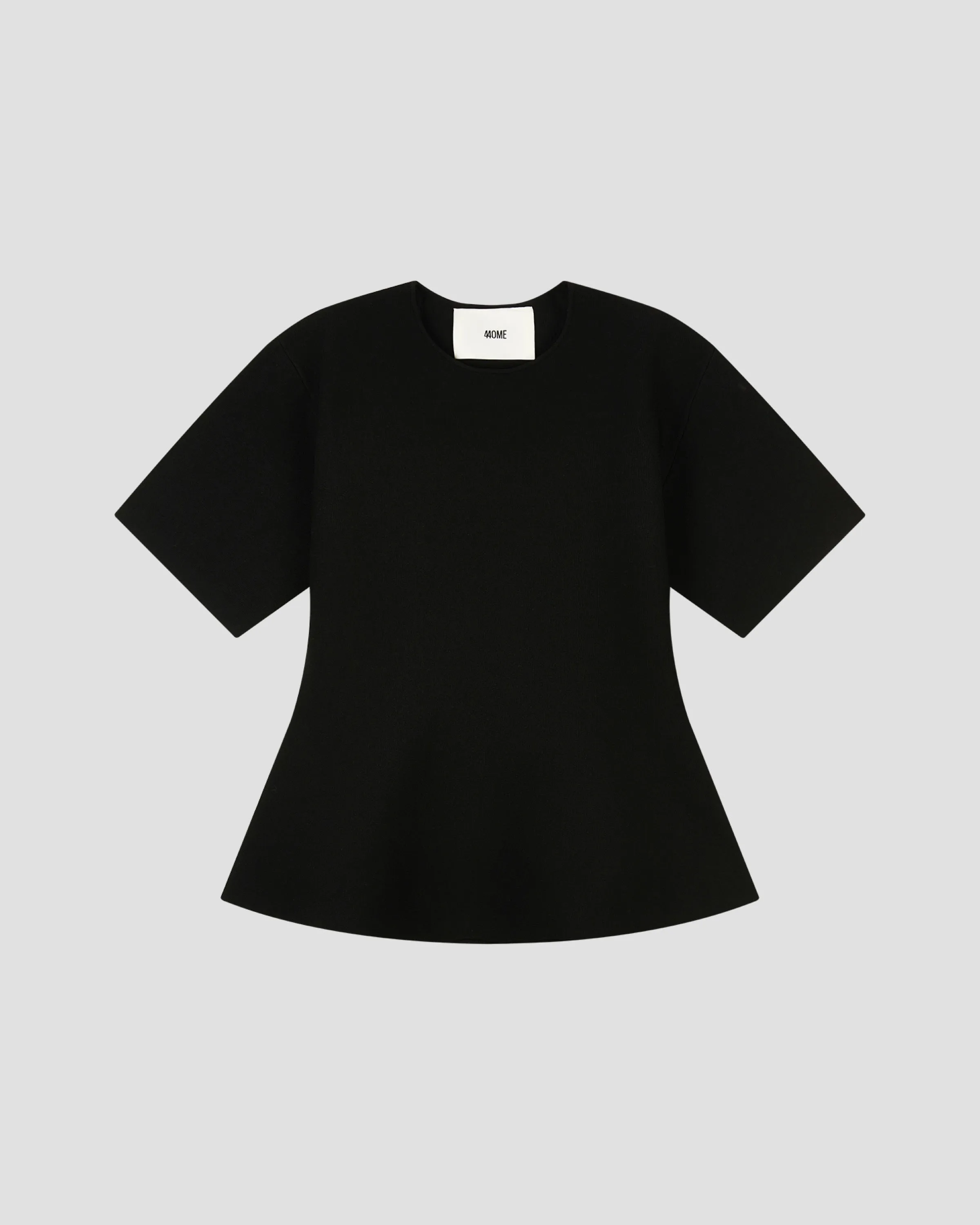 SILK VISCOSE PEPLUM TOP sold by 440me