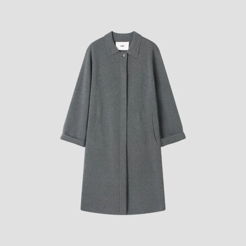 Cashmere Silk Trench made by 440me