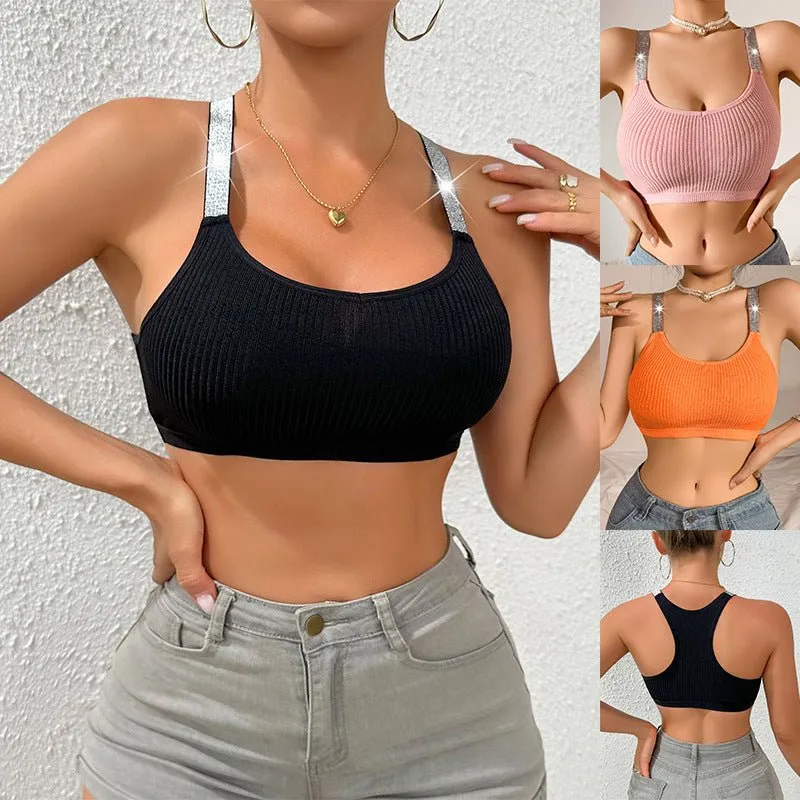 Small vest underwear short style navel-baring bra FD made by Negative