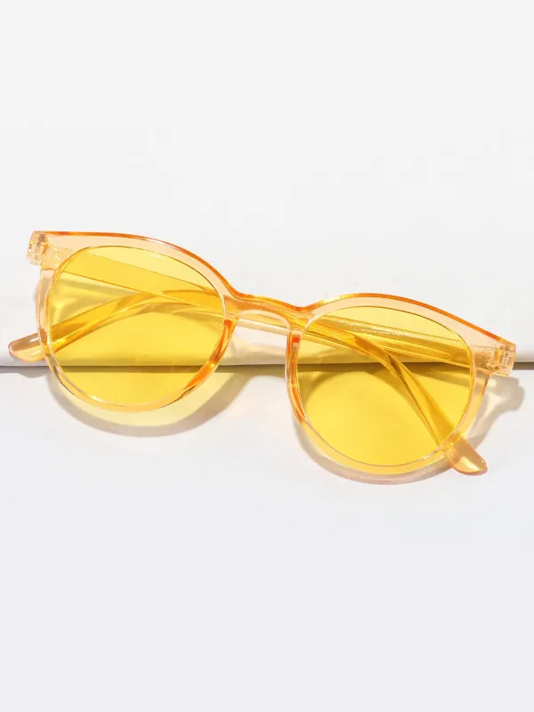Round Frame Fashion Glasses FD sold by Negative