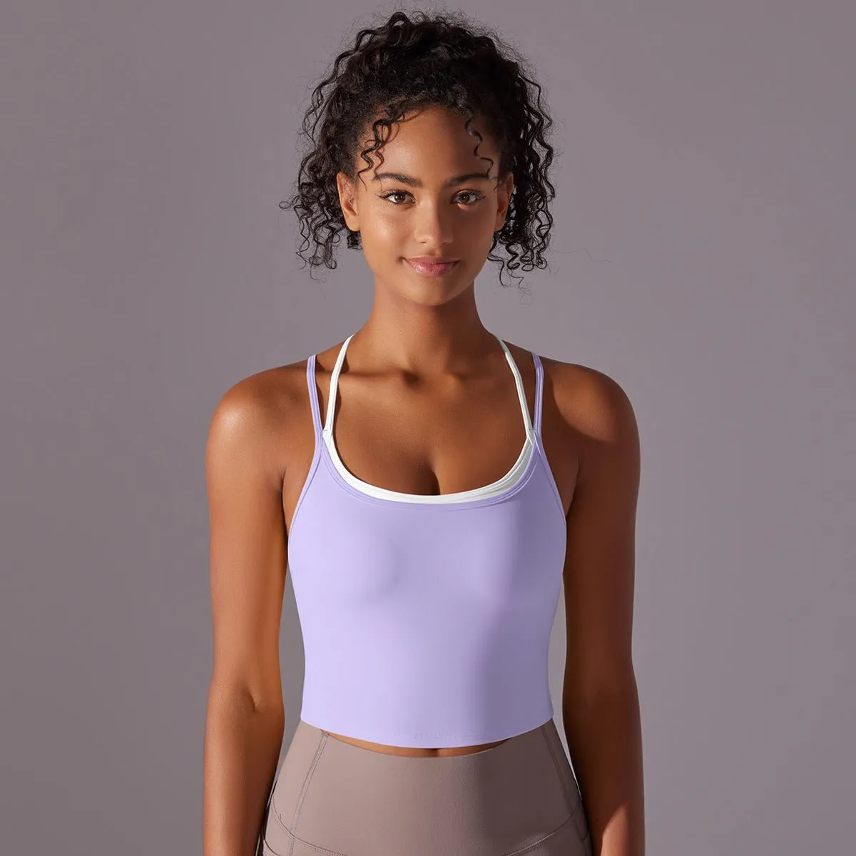 The Bare Bliss | Women's Seamless High-Neck Sports Bra sold by Negative product image thumbnail 3