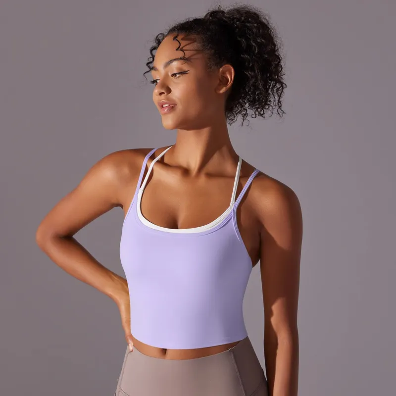 The Bare Bliss | Women's Seamless High-Neck Sports Bra made by Negative