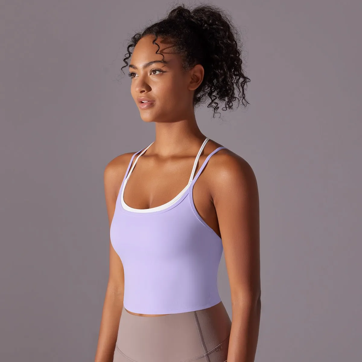 The Bare Bliss | Women's Seamless High-Neck Sports Bra sold by Negative product image thumbnail 2