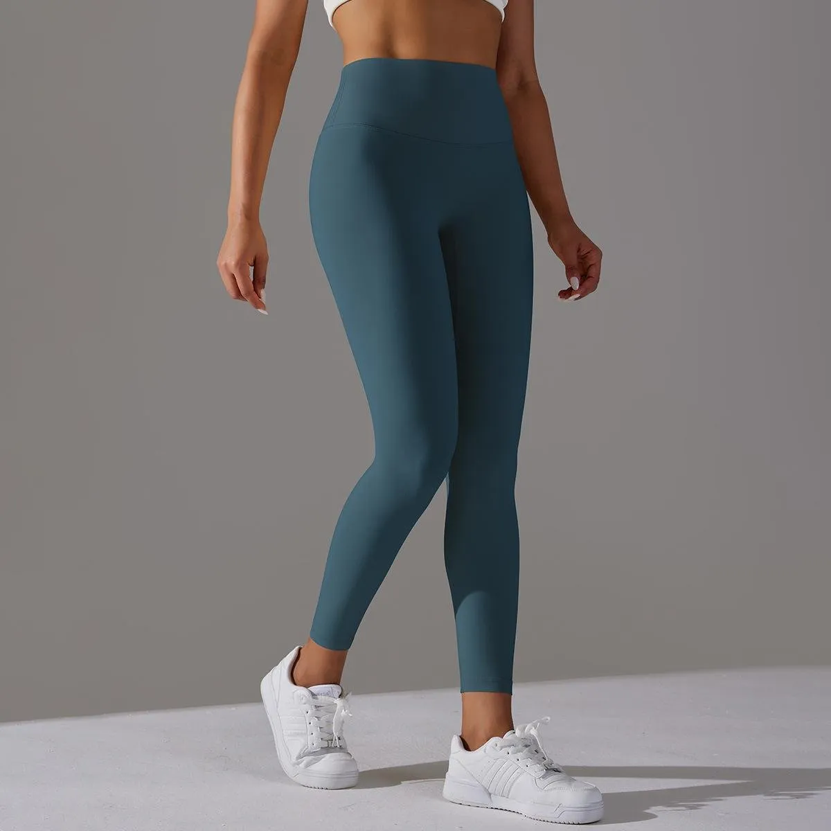 Bare Glow 9/10 Leggings | Seamless. Sculpted. Serene. sold by Negative product image thumbnail 4