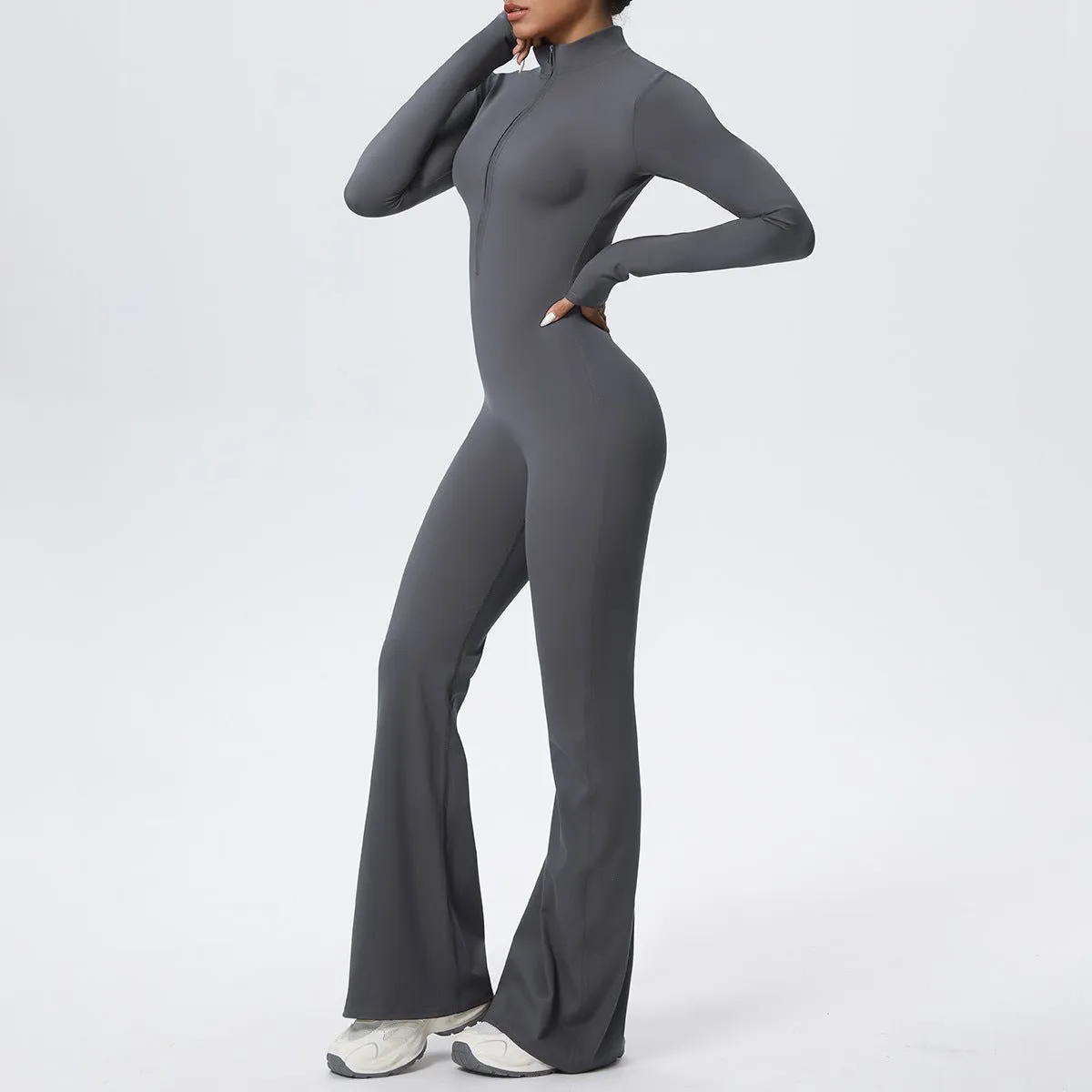 Apex Flare Unitard | Architectural. Fluid. Absolute. sold by Negative product image thumbnail 2