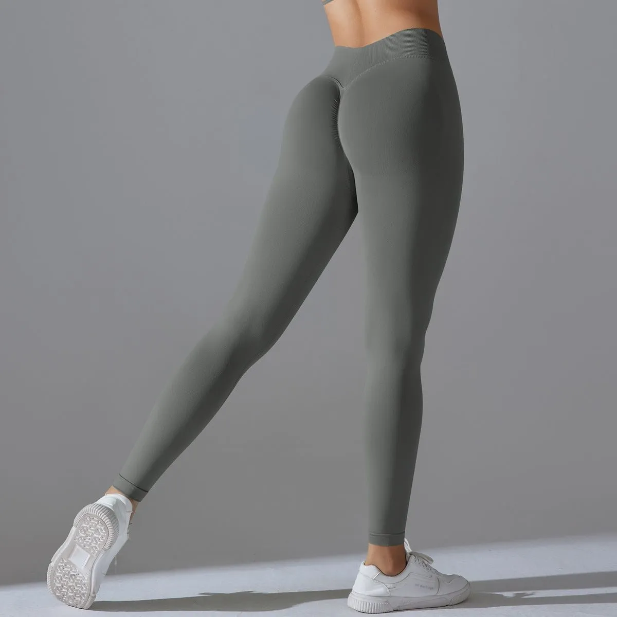 V-Back Sculpt Leggings | Architectural. Anatomical. Absolute. sold by Negative product image thumbnail 3