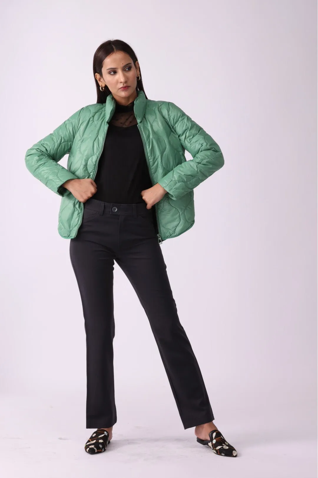 Women Padded Puffer Jacket FD sold by Negative product image thumbnail 3