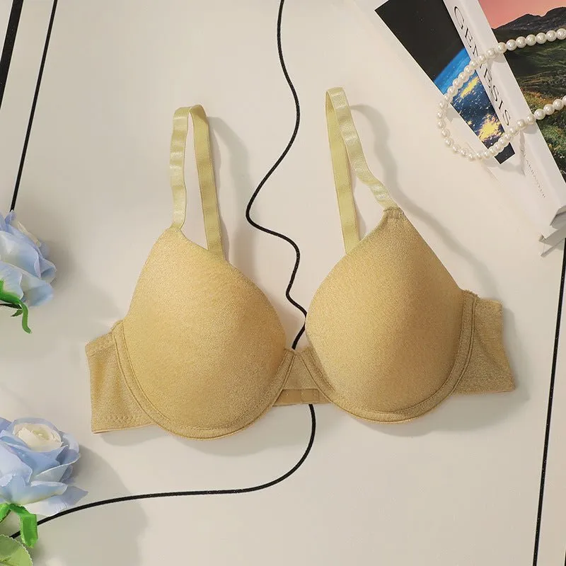 The Seamless Lift | Nude/Black Lace Push-Up Underwire Bra sold by Negative product image thumbnail 3