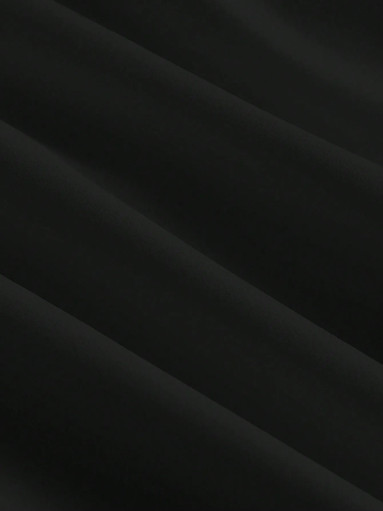 MOD Solid Ruched Cami Black Long Dress FD sold by Negative product image thumbnail 5