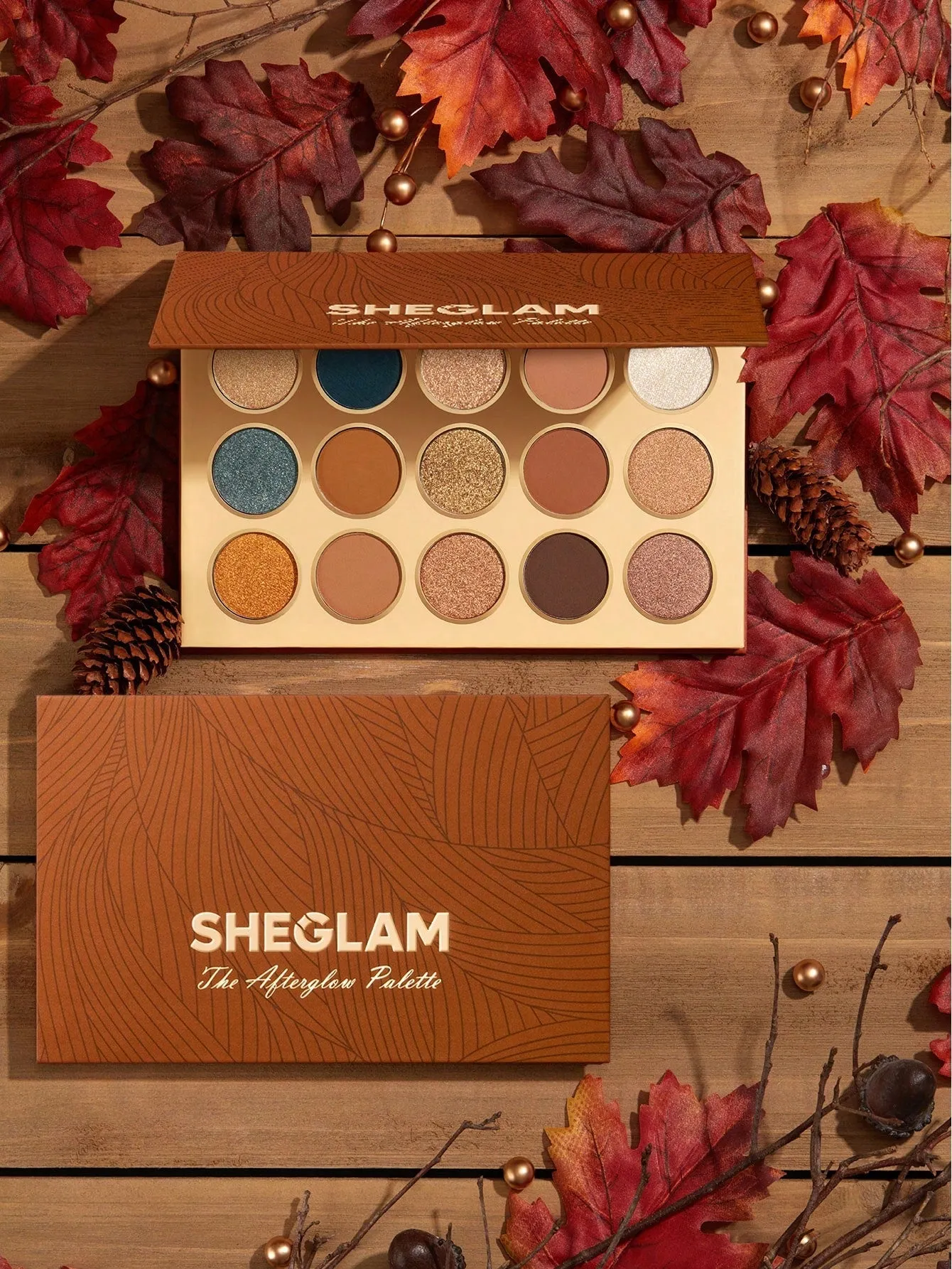 SHEGLAM Afterglow Palette 15 Color Matte Gilding Shimmer Eyeshadow Palette FD sold by Negative product image thumbnail 5