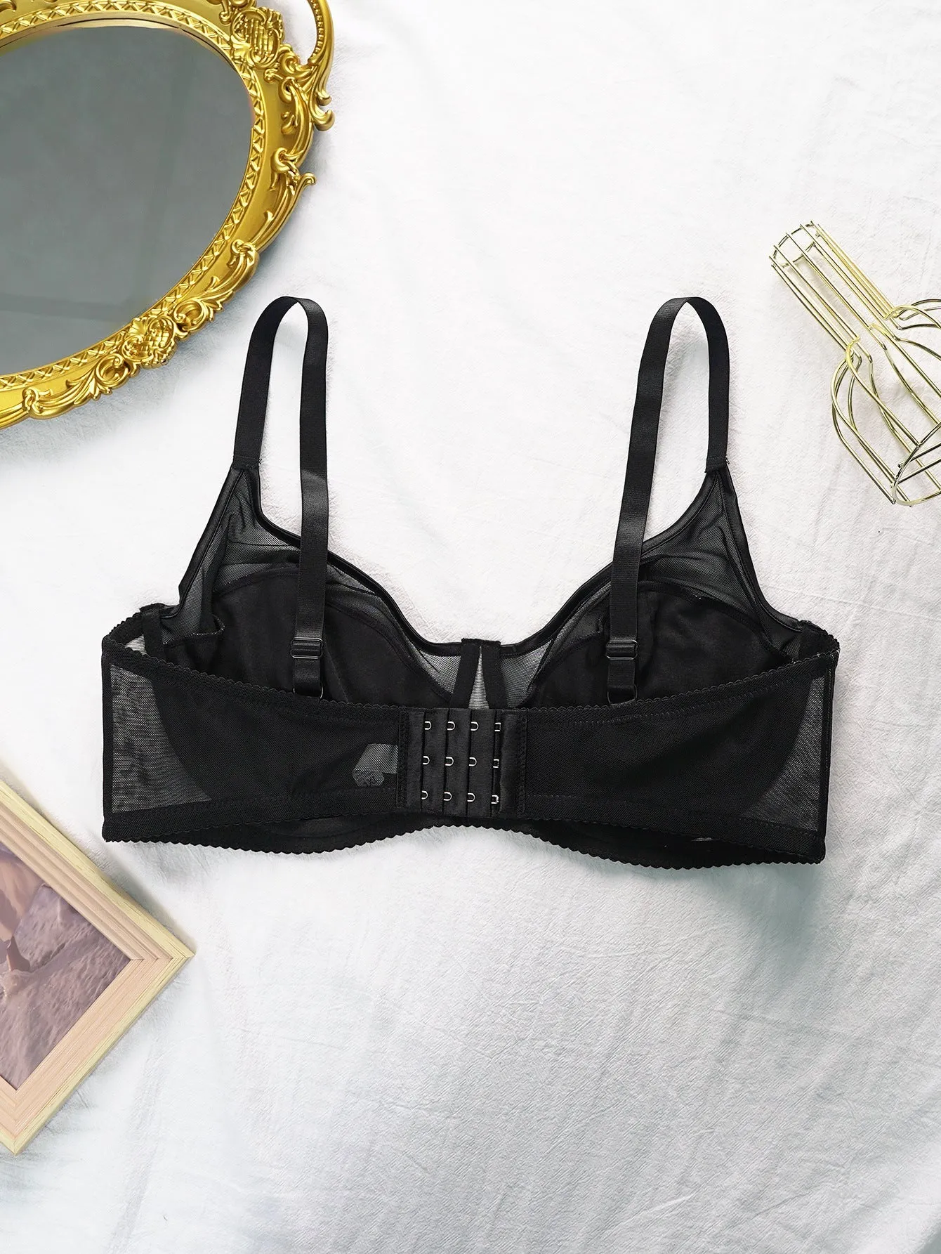 The Wild Allure | Plus Size Leopard Print Underwire Bra sold by Negative product image thumbnail 3