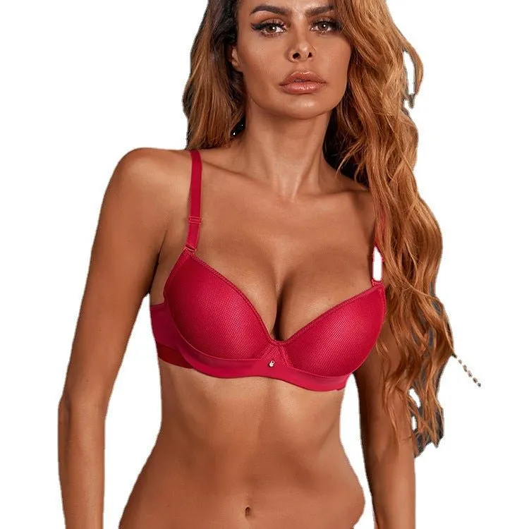 The Crimson Lift | Women's Smooth Underwire Push-Up Bra sold by Negative product image thumbnail 5