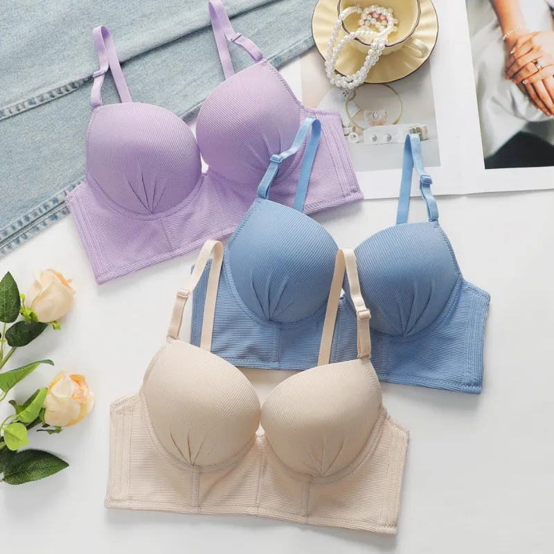 The Violet Whisper | Women's Lace Underwire Push-Up Bra sold by Negative