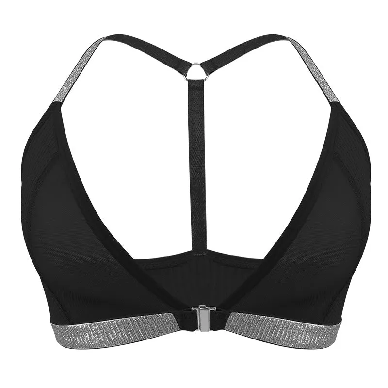 Sxy and hot silver belt, side breasts, comfortable and breathable bra for women FD sold by Negative product image thumbnail 4