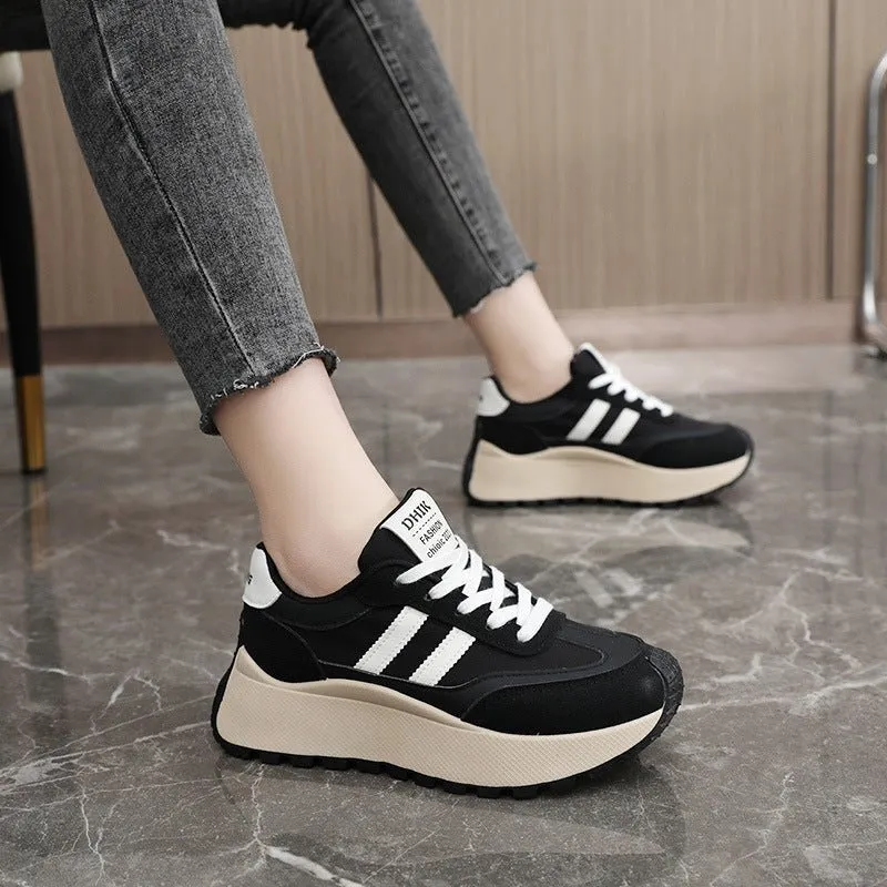 The Dynamic Boost | Women's Thick-Soled Heightening Casual Sneakers FD sold by Negative product image thumbnail 5
