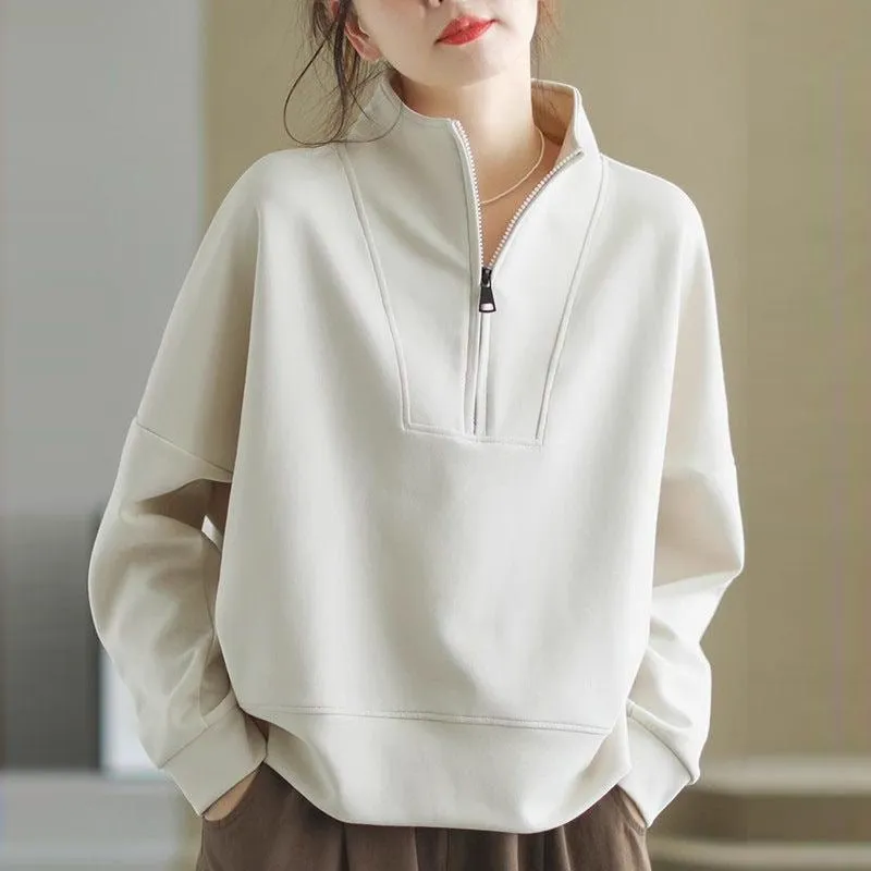 The Modern Stand | Women's Stand Collar Slim Fit Knit Sweater sold by Negative