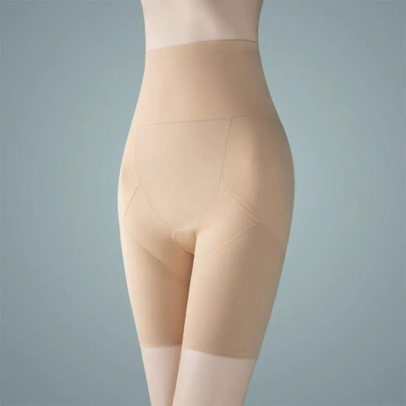 Sculpted Confidence | High-Waist Nylon Tummy Control Shapewear Shorts sold by Negative product image thumbnail 4