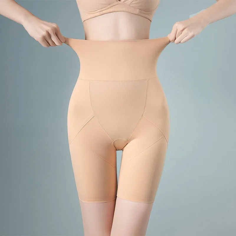 Sculpted Confidence | High-Waist Nylon Tummy Control Shapewear Shorts sold by Negative