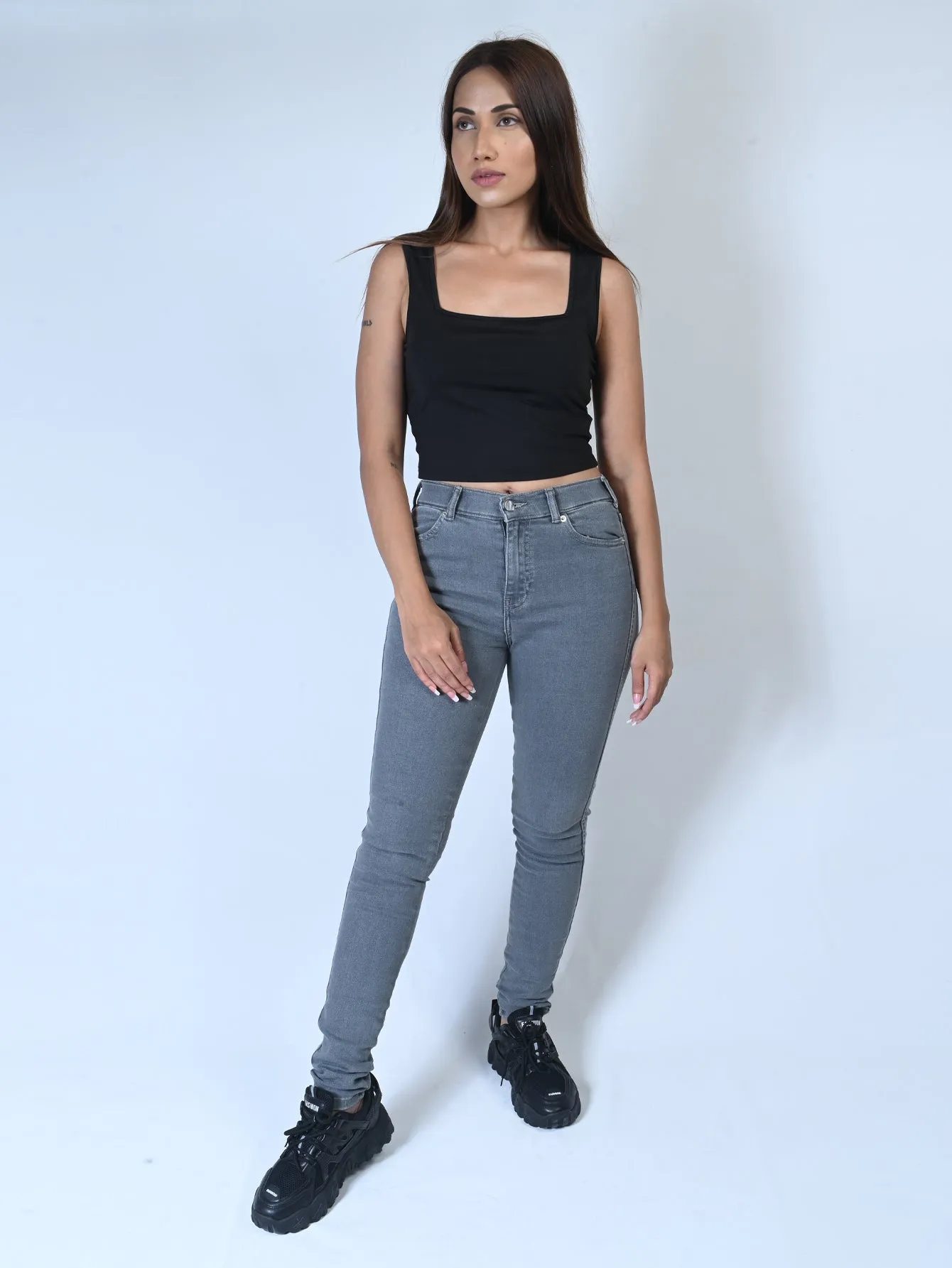 Skinny Fit Plain Jeans FD sold by Negative product image thumbnail 4