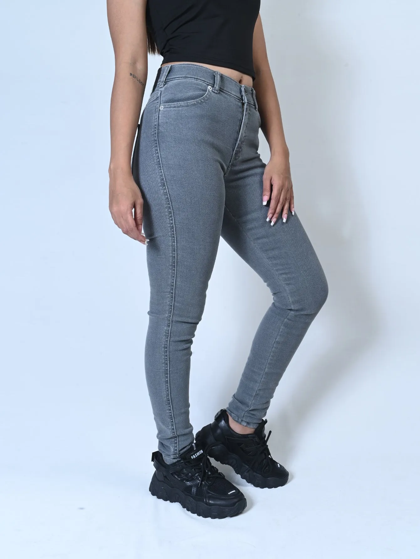 Skinny Fit Plain Jeans FD sold by Negative product image thumbnail 2