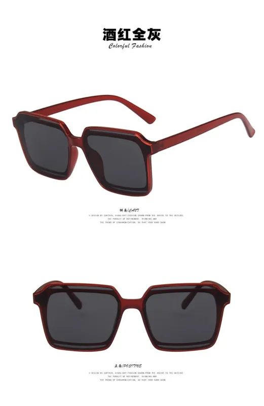 Square Hollow Sunglasses made by Negative